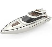 Amewi Rising Sun Cruise Yacht 380 mm 15 km/h RTR marrone/bianco crema RC telecomandato
