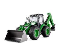 Amewi Terre per escavatori G1401E 1:14 RTR verde telecomandate RC 2 in 1 pale gommate & escavatori bambini 8 anni