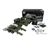 Amewi Ural B36 - Camion militare 6WD con piano basso, radiocomandato a distanza 1:16 RTR, verde