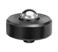 AMF Appoggio a vite regolabile con parte inferiore in alluminio, Altezza ma x del piano d'appoggio: 62mm Quantità:1