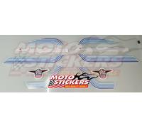 AMF Harley Davidson SST 250 - bande sfumate azzurro - kit adesivi replica
