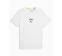 AMF1 Aston Martin Puma T-shirt maglia maglietta Bianco Cotone Ess Logo Tee 202