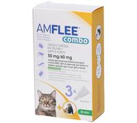 Amflee Combo 50 Mg/60 Mg Soluzione Spot-On Per Gatti E Furetti 3 pz Pi