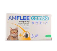 Amflee combo 50 mg/60 mg soluzione spot-on per gatti e furetti - 50 mg + 60 mg soluzione spot on per gatti e furetti 4 pipette da 0,5 ml