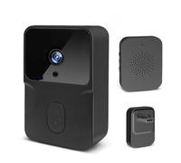 AMFUN Campanello Videocitofono, Campanelli Wireless, 1080p Video Spioncino Senza Fili, 2.4GHz WiFi Campanello Digitale, Comunicazione Bidirezionale, Rilevamento del Movimento PIR