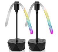 AMFUN Ventola Anti Insetti, 2 x Repellente Mosche, Ventilatore Portatile Repellente, Scaccia Mosche per All'aperto, Picnic, Cucina, Tavolo, Vespe