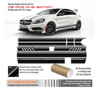 AMG A45 Edition 1 Style Stripes Graphics per Mercedes Benz W176