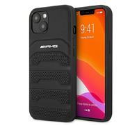 AMG AMHCP13SGSEBK iPhone 13 mini 5,4, schwarzes Hardcase mit geprägten Linien