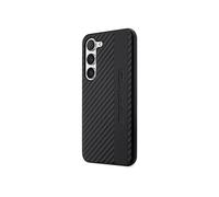 Custodia AMG AMHCS23SBLSCA S23 S911 Nero Custodia rigida Carbon Stripe&Embossed