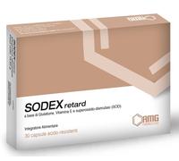 Amg Farmaceutici Sodex retard glutatione - Integratore per l'azione antiossidante, 30 compresse