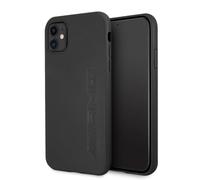 AMG Mercedes AMHCN61DOLBK - Custodia in pelle per iPhone 11 6,1", colore: Nero