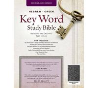 Amg Publishers NKJV Hebrew-Greek Key Word Study Bible Bla (Rilegato in ecopelle)