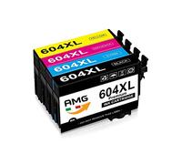 AMG Sales cartucce compatibili per Epson 604 XL Multipack per Expression Home XP-2200 XP-2205 XP-3200 XP-3205 XP-4200 XP-4205 Workforce WF-2910 WF-2930 WF-2935 WF-2950 (4 Pezzi)