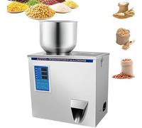 Amhuui Macchina Riempitrice Automatica per Polveri Granulari, Macchina Riempitrice con Pesatura Granulare, Misurazione Precisa da 1 a 99 Grammi, per Cereali, tè, Semi, Polveri E Chicchi di caffè