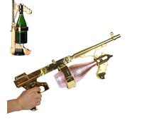 Amhuui Pistola Spruzzatrice per Champagne, Lanciatore di Champagne Regolabile in Lunghezza, per Feste di Compleanno, Matrimoni, Feste in Piscina, Bar Natalizi, Discoteche E Luoghi di Svago