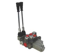 AMI 252 DISTRIBUTORE OLEODINAMICO 3/8 2 LEVE 1 DE + 1 SE FLOTTANTE IN SCARICO
