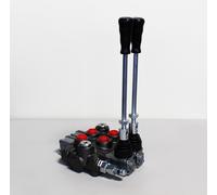 AMI 4 DISTRIBUTORE OLEODINAMICO 3/8 A 2 LEVE DOPPIO EFFETTO 35 LITRI