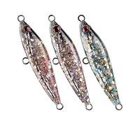 Ami A Cucchiaino | 3 Pezzi da Lancio per la - Artificiali da per il Persico - Per Acque Dolci E Salate Laghi Fiumi Dighe Coste E Porti