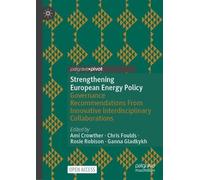 Ami Crowther Strengthening European Energy Policy (Copertina rigida)