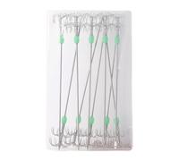 Ami da in acqua , ami per calamari | Squid Jig Baits Fluorescente Seppe Maniche - Gancio di assistenza luminoso per calamari, polpi, seppiche, Forniture per la