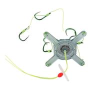 Ami da in mare,Ami Esche a sei punte - Montaggi a sei zampe, facile da maneggiare per principianti, barca, kayak, fiume, laghetto, lago