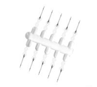 Ami da pesca, 7 mm, 10 mm, 15 mm, connettore in silicone, accessori per pesca alla carpa, attacco sicuro per esca per sting rig, struttura in acciaio inox per pescatori (S)