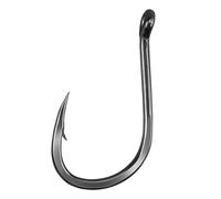 Ami da pesca a bocca larga, ami con gambo tubolare rinforzato e spesso, for carpe erbivore di grandi dimensioni nere(20# (26 pieces))