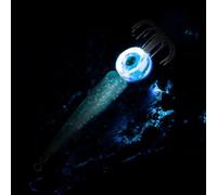 Ami da pesca a LED per la pesca notturna dei calamari progettati per condizioni di acqua salata, affidabili, lunga durata della batteria per un uso prolungato (luce blu)