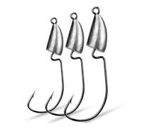 Ami da pesca Ami a testa triangolare 5g 7g 10g 14g Tipo di nave Amo da pesca Verme morbido Jig Lure Jig Head Attrezzatura da pesca Ganci for stagno(14g)