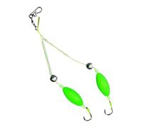Ami da pesca doppi, set di ami da pesca a doppio inverso, multistrato, dinamico, automatico, per applicazioni di pesce gatto d'acqua , trota, spigola