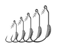 ami da pesca, Fish Hooks Jig Crank Head Barbed Hook 2g 3g 5.25g 7g Soft Lure Worm Offset Fishhook Spring Lock Pin for Fishing Tackle(3G)