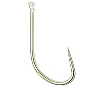 Ami da pesca for carassi, 50 pezzi di ami sottili senza ardiglione con doppie scanalature for il sangue, acciaio al carbonio 100C for acqua dolce(1#)