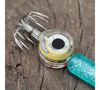 Ami da pesca LED Glow per un'efficace pesca notturna, costruiti per affrontare le condizioni di acqua salata, batteria estesa per una lunga durata (luce verde)