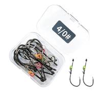 Ami da pesca per gamberetti , ganci da pesca offset, resistenti all'usura, strumento riutilizzabile per pescatori principianti e professionisti