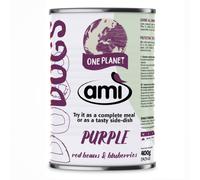 Amì Dog Cibo Umido vegetale 400 gr - Purple fagioli rossi e mirtilli - Cibo Umido per Cani - 1° ORDINE? scegli lo sconto BZR5 / BZR20 + 200 punti fedeltà