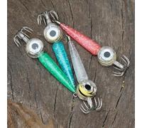 Ami LED luminosi per pesca notturna, ideali per attirare calamari resistenti e lunga durata della batteria per gli appassionati (luce bianca)