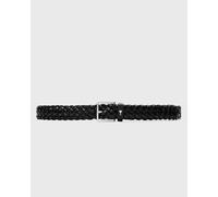 AMI Paris 30MM BRAIDED PARIS PARIS BELT men black in taglia:105 CM