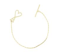 Ami Paris, ,Accessories ,unisex ,Giallo ,M Bracciale Catena Unisex Moda Gioielli