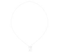 Ami Paris, ,Accessories ,unisex ,Grigio ,ONE SIZE Collana a catena Ami de Coeur