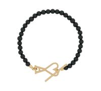 Ami Paris, ,Accessories ,unisex ,Nero ,M Summer Pearls Bracelet