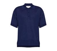 Ami Paris - Ami de Coeur Polo - - Knitwear - Uomo - Blu - 2XL