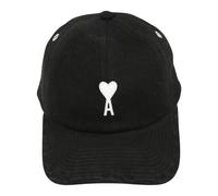 Ami Paris - Ami de Cœur Cap - - Accessories - Uomo - Nero - ONE SIZE