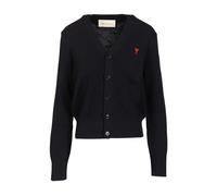 Ami Paris - Ami de Cœur Cardigan - - Knitwear - Donna - Blu - XS