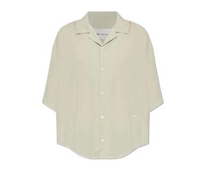 Ami Paris - Asymmetrical Cut Shirt - - Shirts - Uomo - Beige - L