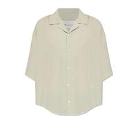 Ami Paris - Asymmetrical Cut Shirt - - Shirts - Uomo - Beige - M