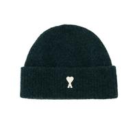 Ami Paris - Berretto De Coeur - - Accessories - unisex - Verde - ONE SIZE