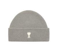 Ami Paris - Berretto De Coeur - - Accessories - Uomo - Grigio - ONE SIZE