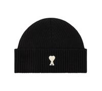 Ami Paris - Berretto De Coeur - - Accessories - Uomo - Nero - ONE SIZE