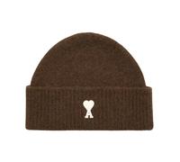 Ami Paris - Berretto in Alpaca De Coeur - - Accessories - Uomo - Marrone - ONE SIZE