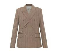 Ami Paris - Blazer in Lana con Doppio Spacco - - Jackets - Donna - Beige - S
